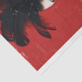 Papier Mousseline Découpage Mode Imaginaire Avant (Détail)