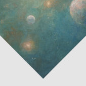 Papier Mousseline Découpage Monde magique de la souris dans l'univer (Détail)