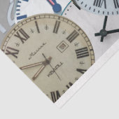 Papier Mousseline Découpage Montres et horloges horaires (Détail)