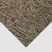 Papier Mousseline Découpage Motif à fleur épaisse (Détail)