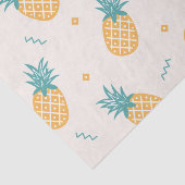 Papier Mousseline Découpage Motif ananas lumineux (Détail)
