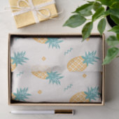 Papier Mousseline Découpage Motif ananas lumineux (Cadeau)