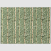 Papier Mousseline Découpage Motif Bambou (Recto)