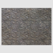 Papier Mousseline Découpage Motif de défilement victorien intégrée (Recto)