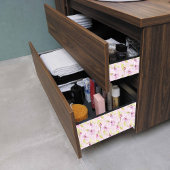 Papier Mousseline Découpage Motif de fleurs Magnolia