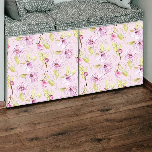 Papier Mousseline Découpage Motif de fleurs Magnolia