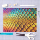 Papier Mousseline Découpage Motif de l'échelle arc-en-ciel (Artisanat)