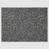 Papier Mousseline Découpage Motif de marguerite noir et blanc (Recto)