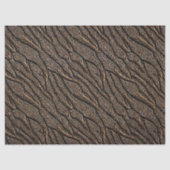 Papier Mousseline Découpage Motif Feuille (Recto)