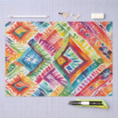 Papier Mousseline Découpage motif Latino Bright Watercolor (Artisanat)