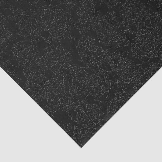 Papier Mousseline Découpage Motif Succulent Black Elegant (Détail)