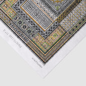 Papier Mousseline Découpage motif Vintage (Détail)