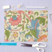 Papier Mousseline Découpage Motif William Morris Lodden (Artisanat)