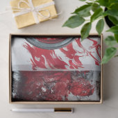 Papier Mousseline Découpage Motorcycle personnalisé Noir Blanc Gras (Cadeau)