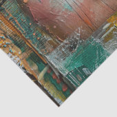 Papier Mousseline Découpage multimédia mixte (Détail)