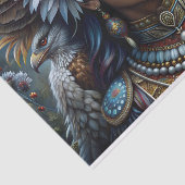 Papier Mousseline Découpage Mystic Guardian (Détail)