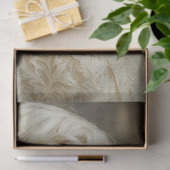 Papier Mousseline Decoupage Mystical Woman In Ivory With Owl  (Cadeau)