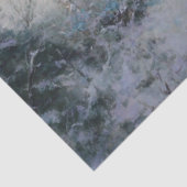 Papier Mousseline Découpage Noël Nostalgale Moteur à vapeur Train (Détail)