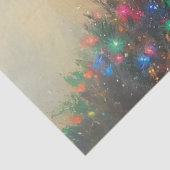 Papier Mousseline Découpage Oiseaux De Noël Sur Un Fil (Détail)