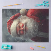Papier Mousseline Découpage Ole Saint Nick Santa Claus (Artisanat)