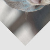 Papier Mousseline Découpage Otter Guerrier Costume bleu (Détail)