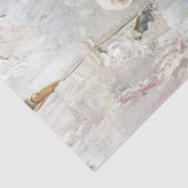 Papier Mousseline Découpage Otter Whimsical En Champ De Fleurs (Détail)