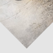 Papier Mousseline Découpage Ours sauvage Cadre naturel en champ (Détail)