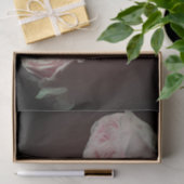 Papier Mousseline Découpage Pair Roses Rose (Cadeau)