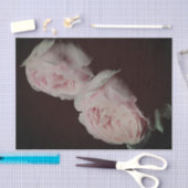 Papier Mousseline Découpage Pair Roses Rose (Artisanat)