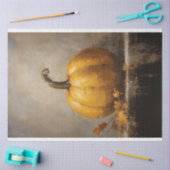 Papier Mousseline Découpage papier Citrouille vintage (Artisanat)