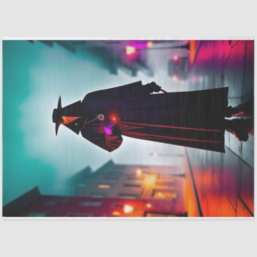 Papier Mousseline Découpage papier de papier de la peste contemporai (Recto)