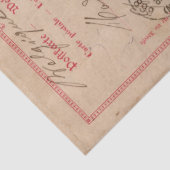 Papier Mousseline Découpage papier de tissus - Carte postale alleman (Détail)