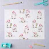 Papier Mousseline Découpage papier de tissus - Gnomes de Noël (Artisanat)