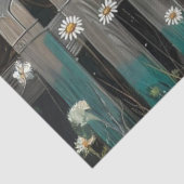 Papier Mousseline Découpage Papier paysage 2 vache Whimsical Highlan (Détail)