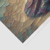 Papier Mousseline Découpage Papier Tissu Gothique Victorienne Lady (Détail)