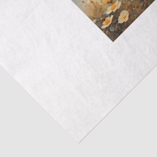 Papier Mousseline Decoupage papier tissue pour fleurs (Détail)