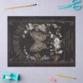 Papier Mousseline Découpage papillon français vintage (Artisanat)