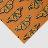 Papier Mousseline Découpage papillon Monarque (Détail)