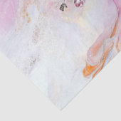 Papier Mousseline Découpage Pastel Pastel Abstrait à flûte (Détail)