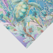 Papier Mousseline Découpage Pastel Rainbow & Mermaid (Détail)