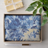 Papier Mousseline Découpage Pays Français Papier peint Bleu Blanc (Cadeau)