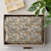 Papier Mousseline Découpage Peacock Art Nouveau (Cadeau)