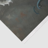 Papier Mousseline Découpage Peacock vintage (Détail)