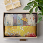 Papier Mousseline Découpage Peinture à l'huile pour femme lunaire su (Cadeau)