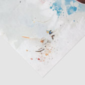 Papier Mousseline Découpage Peinture de Squirell à l'art de l'éclabo (Détail)