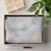 Papier Mousseline Découpage Peinture lunaire 2 lapins de Pâques (Cadeau)