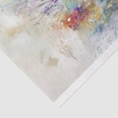 Papier Mousseline Découpage Peinture lunaire 2 lapins de Pâques (Détail)