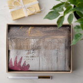 Papier Mousseline Découpage Peinture Oi Whimsical Rooster Rouge Turq (Cadeau)