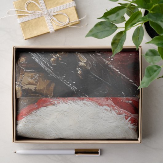 Papier Mousseline Découpage Père Noël comme pirate (Cadeau)
