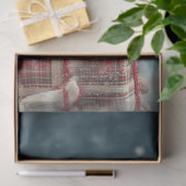 Papier Mousseline Découpage Père Noël Renne Nez à Nez Lune (Cadeau)